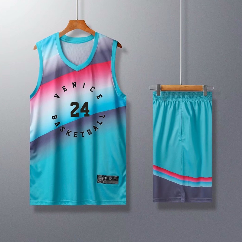 rainbow basketball jersey