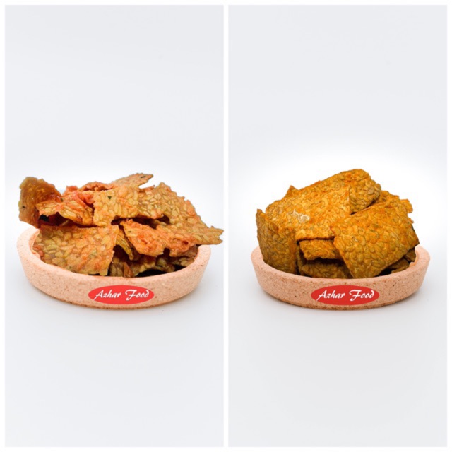 Kerepek Tempe Slice / soybean crackers 200Gram Shopee Malaysia