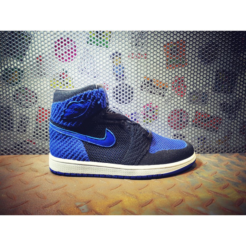 jordan 1 blue flyknit