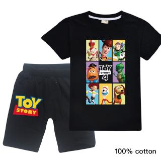 Girl T Shirt Pant Suit Clothes Boys Casual Cartoon Pattern Toy Story Printing T Shirt Shorts 2pcs Suits Kids Fashion Summer Short Sleeve T Shirts Pants Outfit Sets Clothing Shopee Malaysia - 2 8years 2018 kids girls clothes set roblox costume toddler