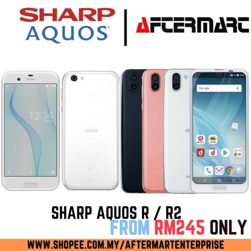 Sharp Aquos R Shv39 R2 Sh 03k 4gb Ram 64gb Rom Original Japan Set Used Shopee Malaysia