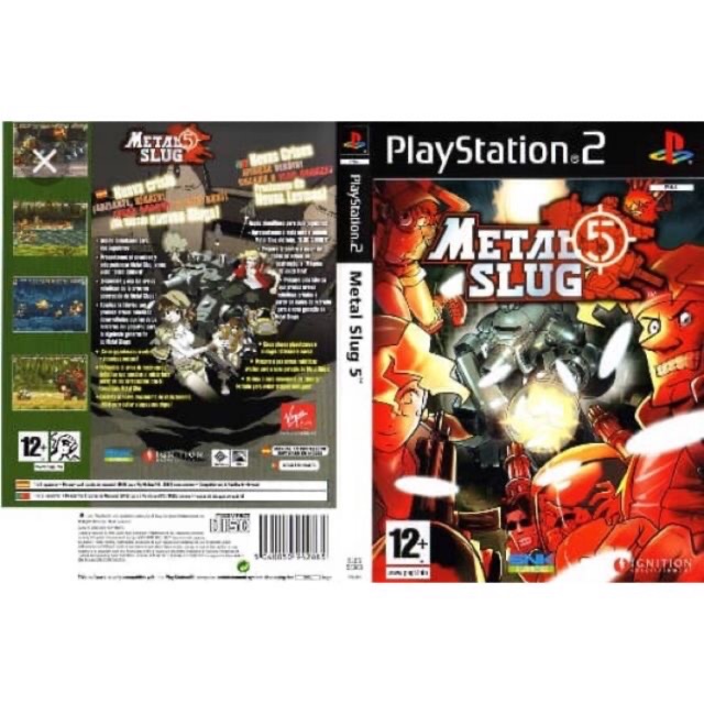 metal slug 1 ps2