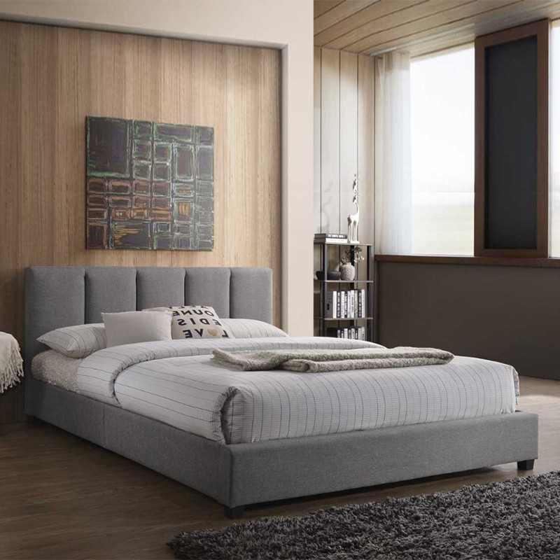 Furniture Direct Linen Fabric Queen, Wooden Bed Frame Queen Ikea