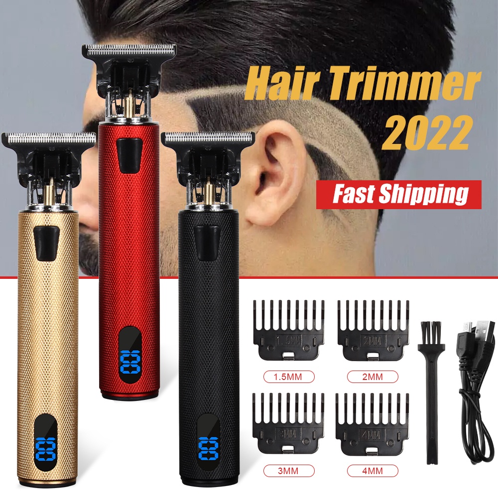 T9 Electric Hair Clipper Hair Trimmer For Men Hair Cut Rechargeable Electric Shaver Beard Barber Hair Cutting Machine For Men