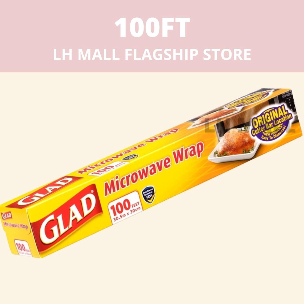 Glad Microwave Wrap 100ft ( lhmall ) Shopee Malaysia