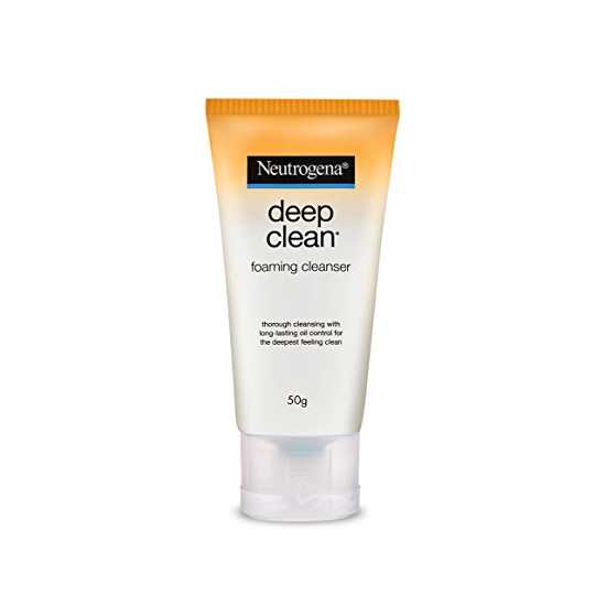 deep clean foaming cleanser by neutrogena