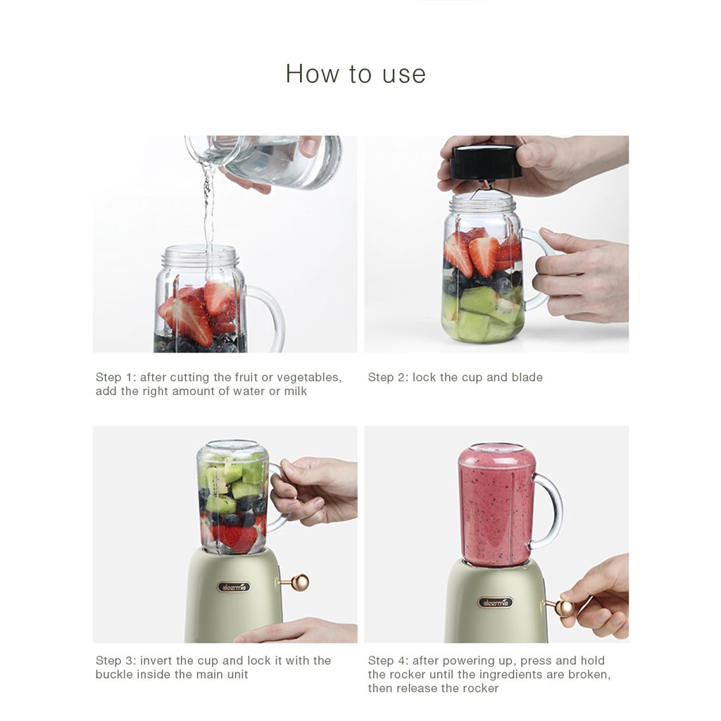 Special CNY Bundle Package Electric Portable Juicer Fruit ...