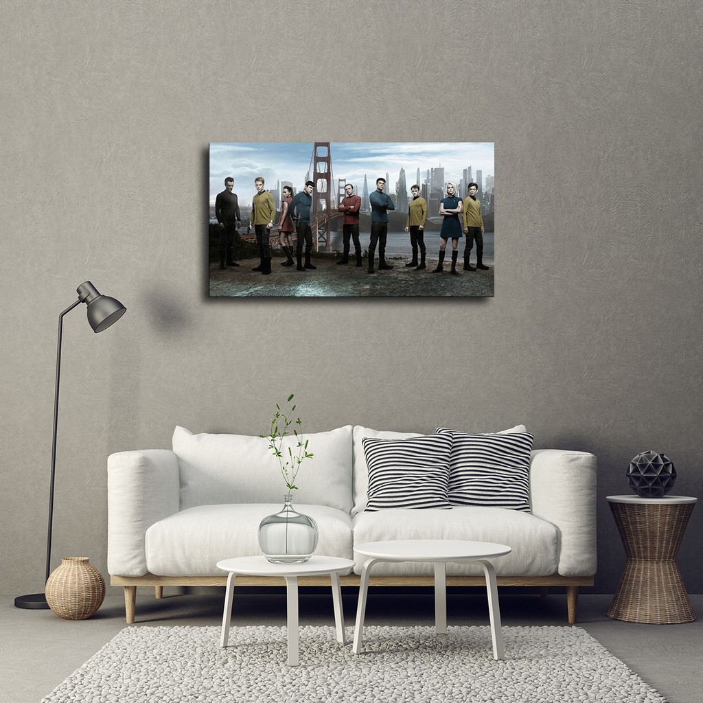 Movies Star Trek Into Darkness Chris Pine Kirk Zachary Quinto Paintings Hd Print On Canvas Home Decor Wall Art Pictures Shopee Malaysia