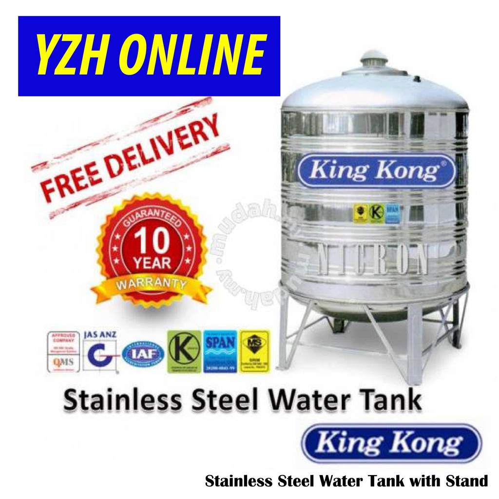 Water Tank Stainless Steel King Kong Tangki Air Shopee Malaysia 0755