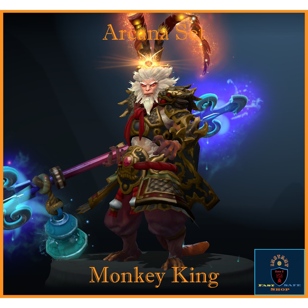 Dota 2 Monkey King Arcana Set Shopee Malaysia