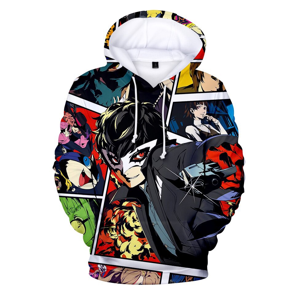 persona 5 zip up hoodie