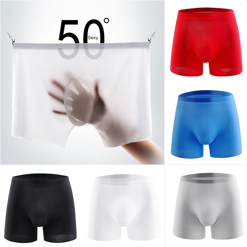 ice silk boxer shorts