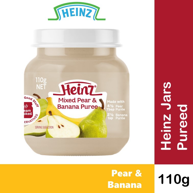 heinz pear puree