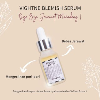 VIGHTNE BLEMISH SERUM BY VAVL (VIVALENTINE) FREE GIFT  