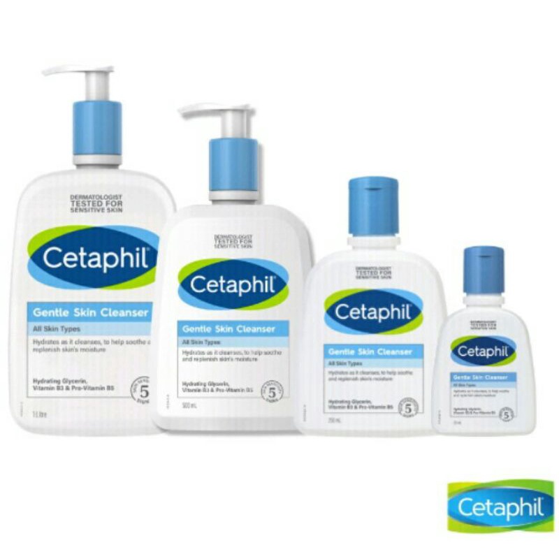 Cetaphil Gentle Skin Cleanser for Face Body 250ml & 500ml | Shopee Malaysia