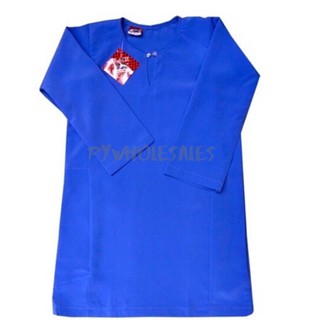 BC030 BAJU  KURUNG  PENGAWAS BIRU KOSHIBO LICIN BAJU  