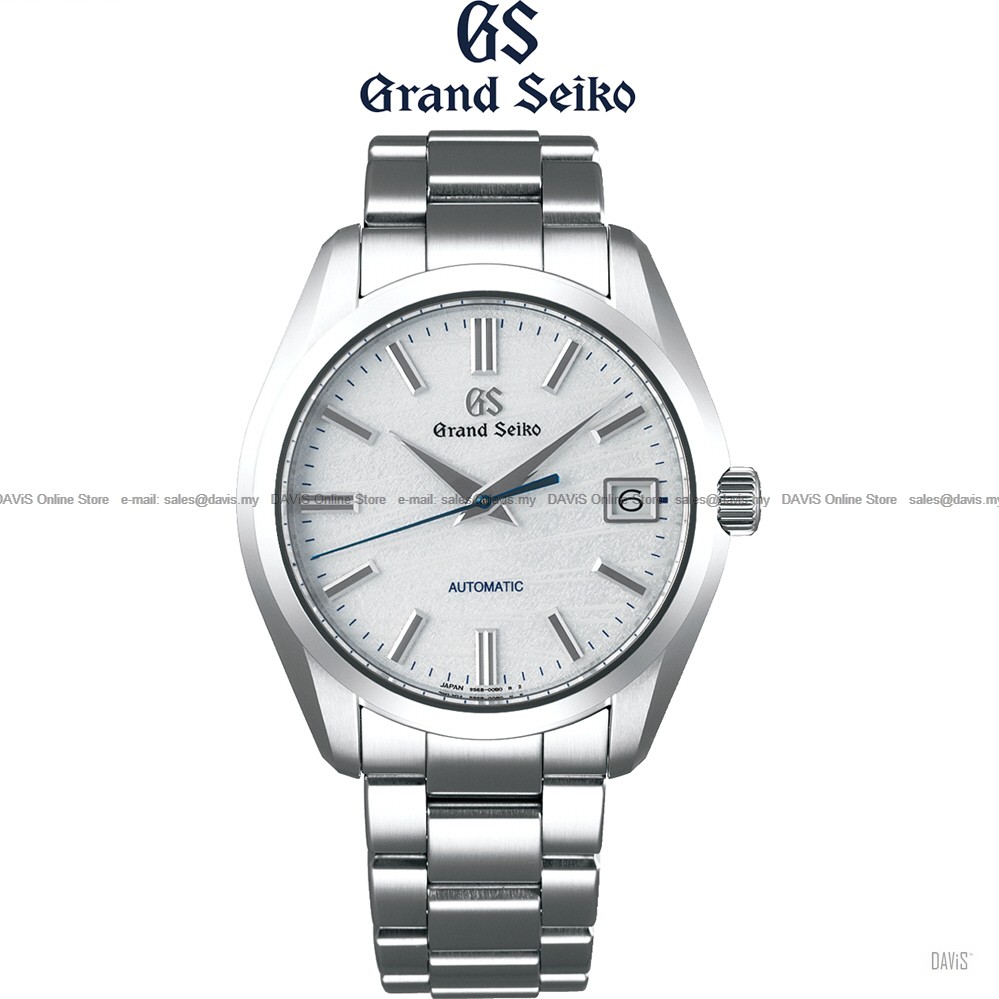 Grand Seiko SBGR319 Men's Analog Watch Mt. Iwate Automatic Date SS Bracelet  White Asia Limited Edition *Original | Shopee Malaysia