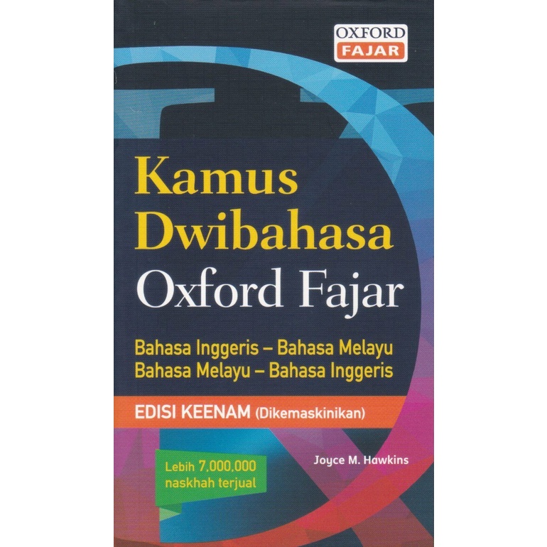 Buy Oxford Fajar Kamus Dwibahasa Oxford Fajar Bahasa Melayu Malay Inggeris English Edisi Ke 6 Kecil Small Seetracker Malaysia