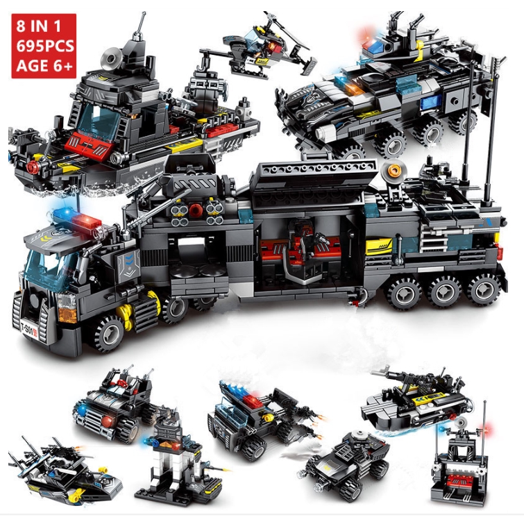 lego swat truck set