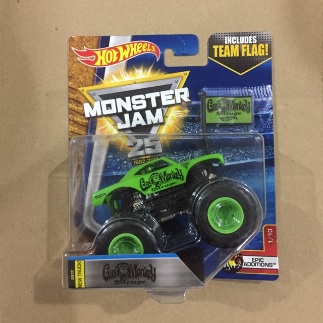 Hot Wheels Monster Jam 25th Anniversary Gas Monkey Garage