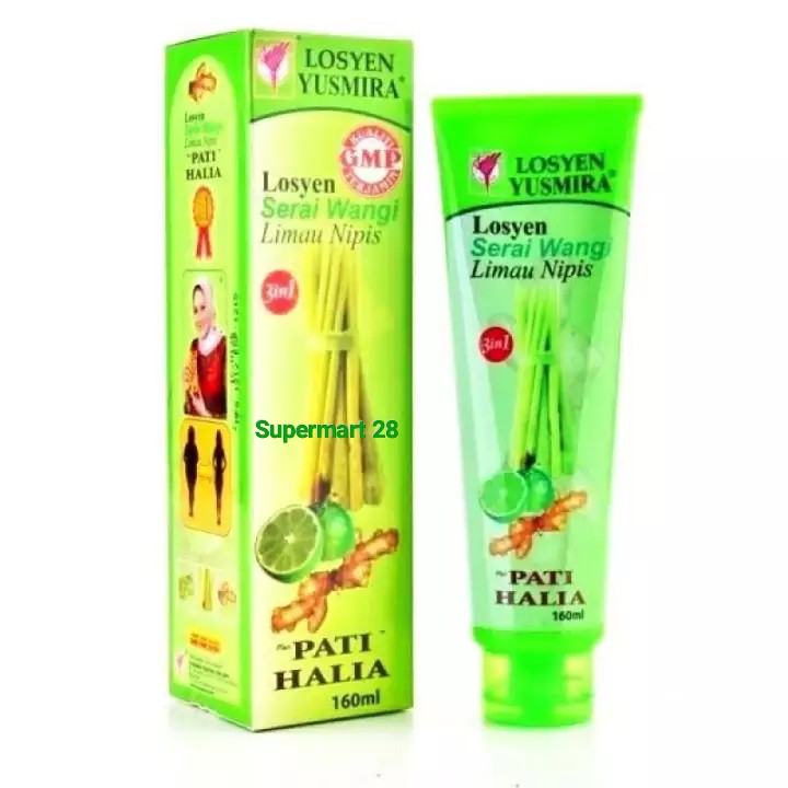 Yusmira Losyen Serai Wangi Limau Nipis (160ml) | Shopee ...