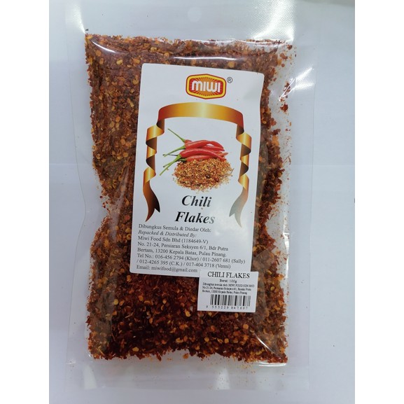 {Miwi} Chili Flakes Kasar 100g (Halal) Shopee Malaysia