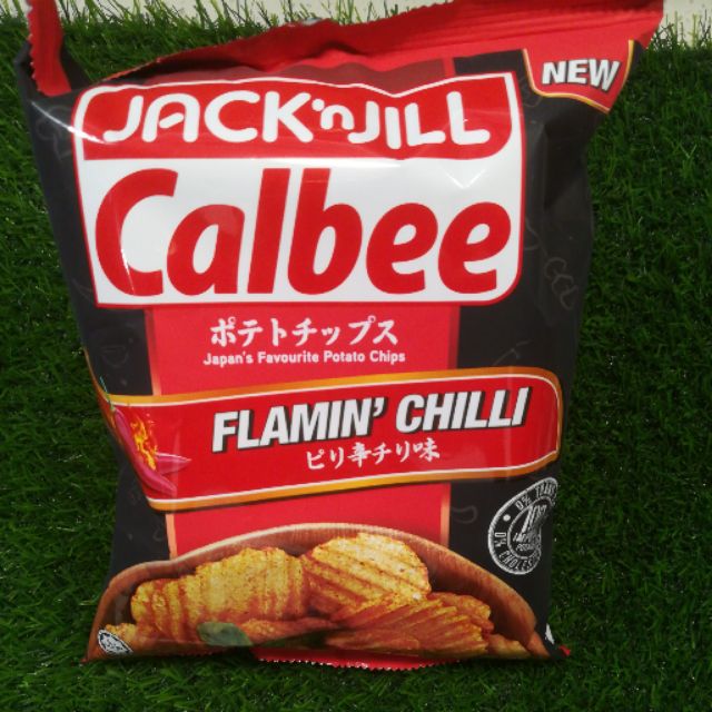 Calbee flamin chilli potato chips | Shopee Malaysia