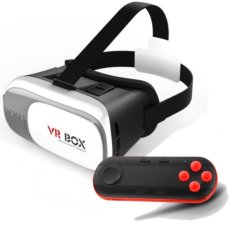 Virtual Reality 3D Glasses 2nd Generation VR Box With Controller