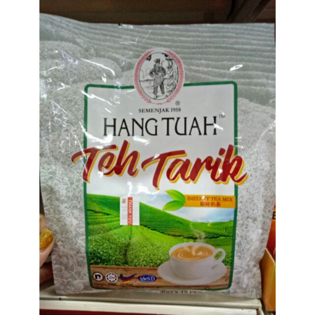 Hang tuah teh tarik instant tea mix 40gx15 | Shopee Malaysia