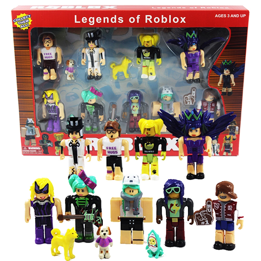 9 Sets Of Roblox Characters Figure Pvc Gameoyuncak Figuras Toys For Children Shopee Malaysia - details about 9pcs roblox characters figure 775cm pvc game figma oyuncak action figuras toys