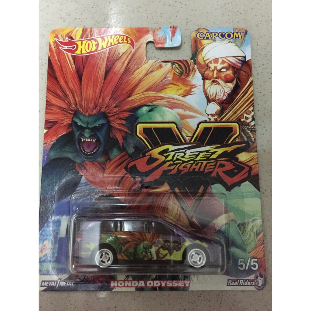 hot wheels honda odyssey street fighter