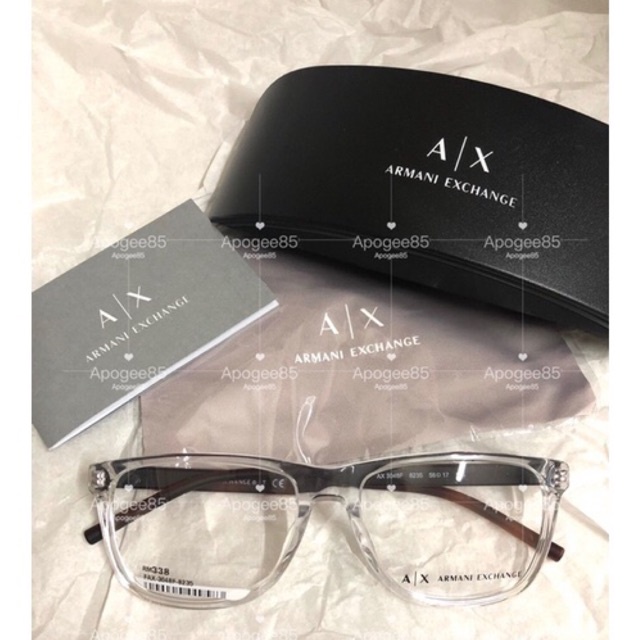 Armani Exchange Eyeglasses 3048F-8235 | Shopee Malaysia