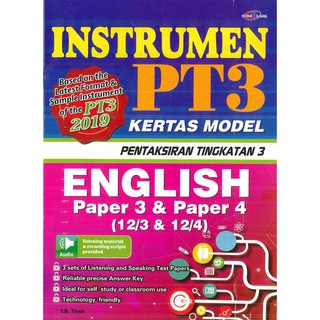 Focus PT3 KSSM English Form 1,2,3 2019  Shopee Malaysia