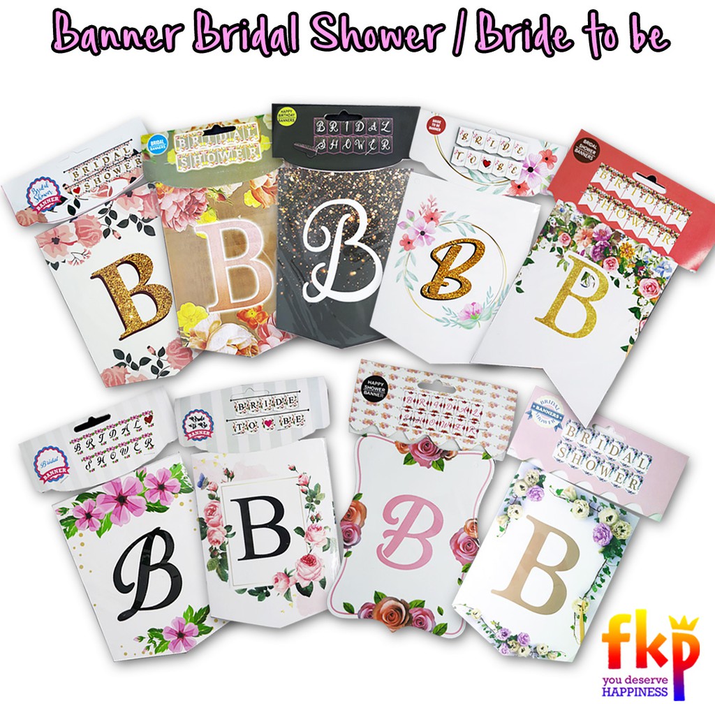 Fun Kids Party - Bridal Shower Banner / Bride To Be / Bridal Shower Flag  Banner