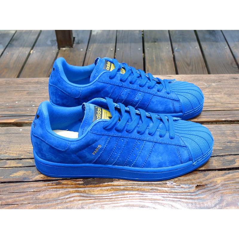 adidas superstar paris blue