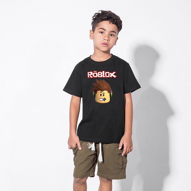 Roblox Kids T Shirt Baby Boys Tops Fashion Shirt Cotton Boy Tees - t shirt for boy roblox