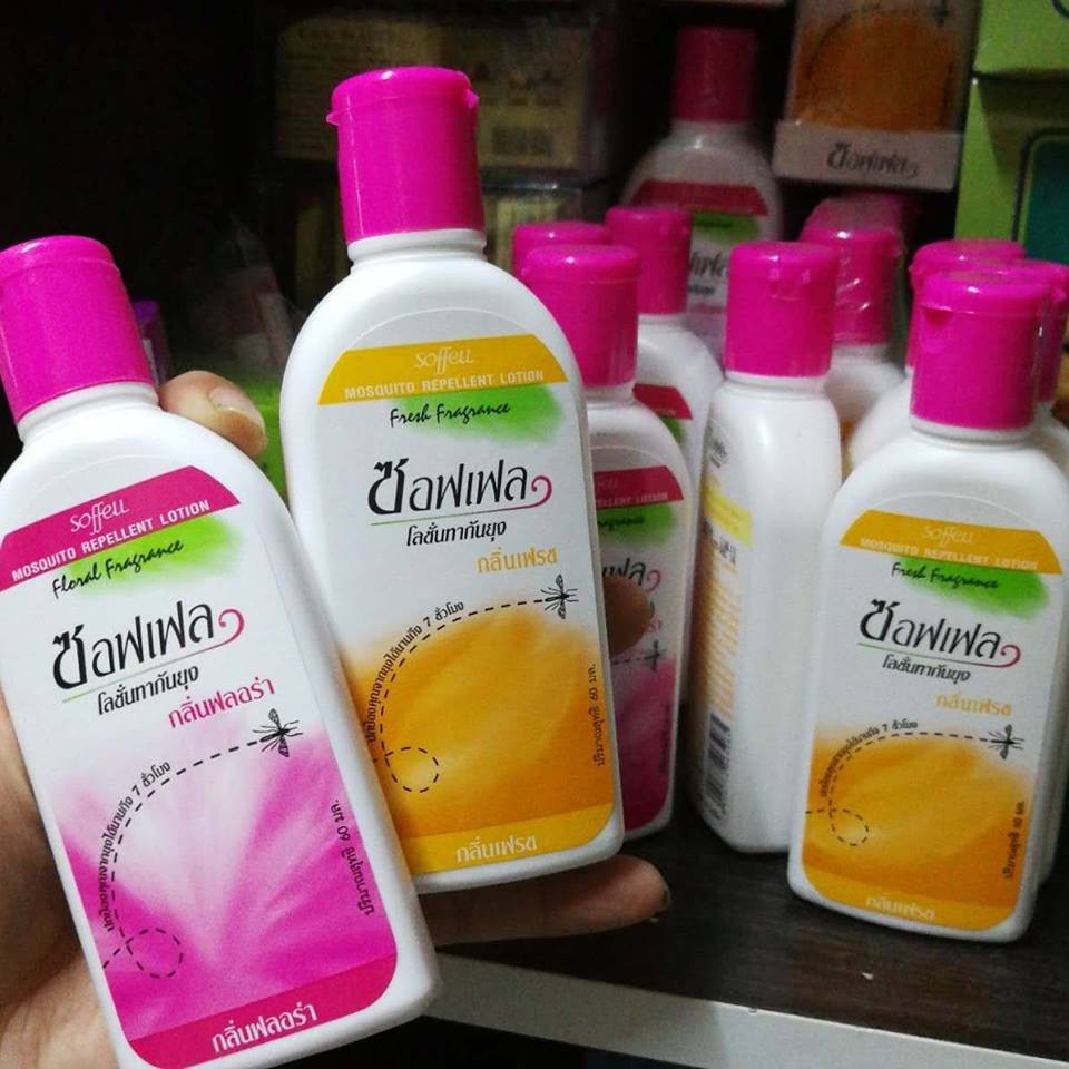 Thai SOFFELL Anti Mosquito Insect Repellent Lotion 60g Shopee Malaysia