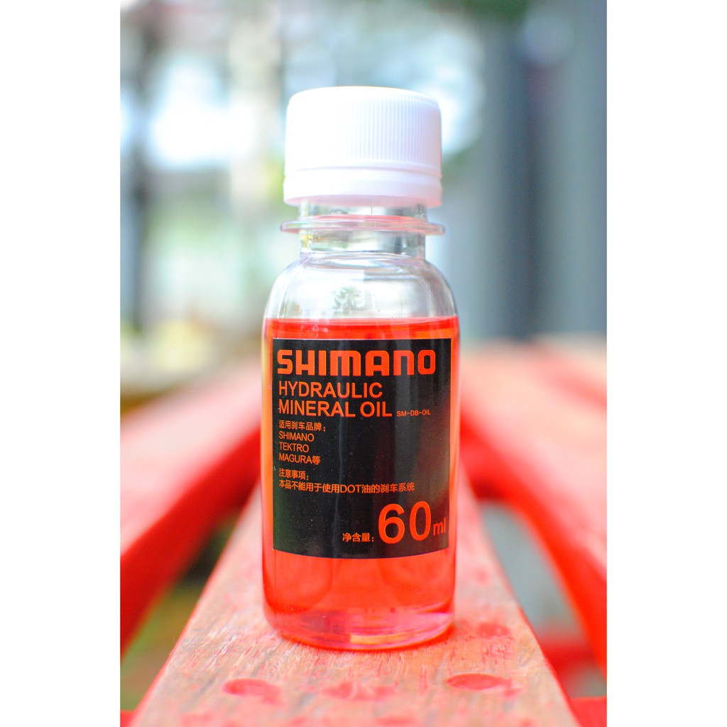 tektro mineral oil in shimano brakes