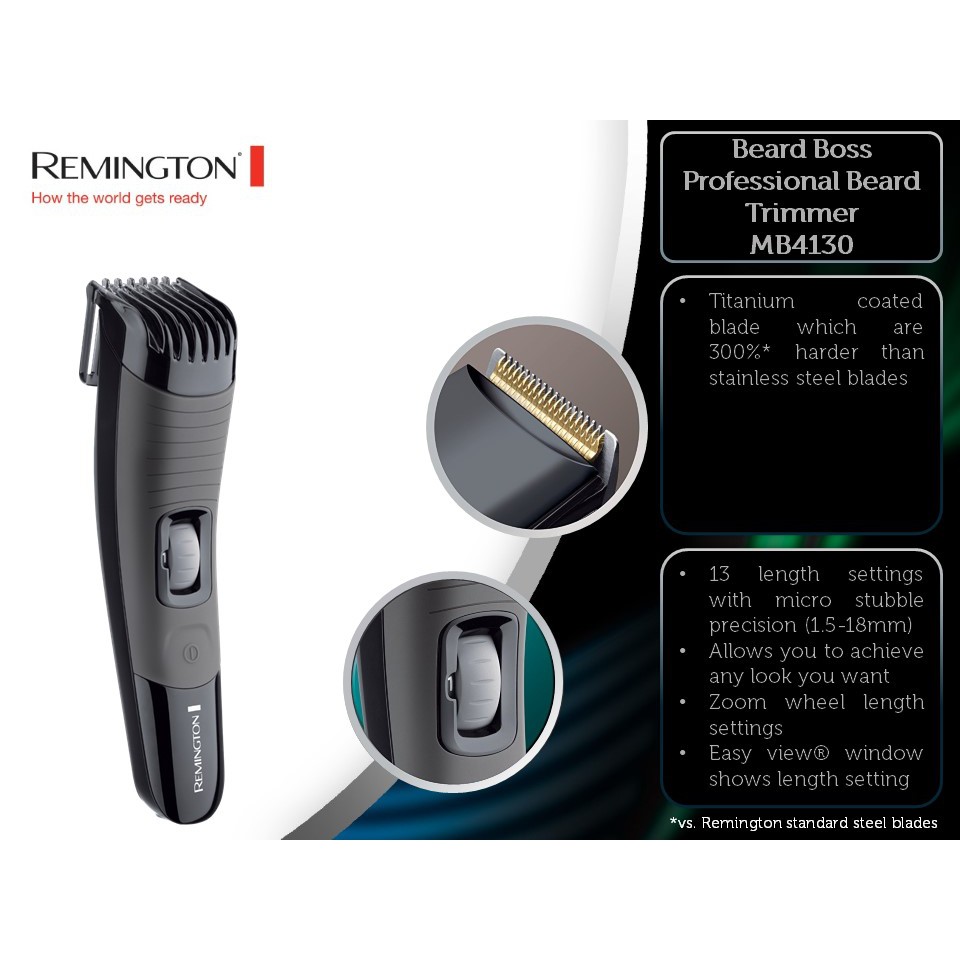 remington beard boss professional mb4130