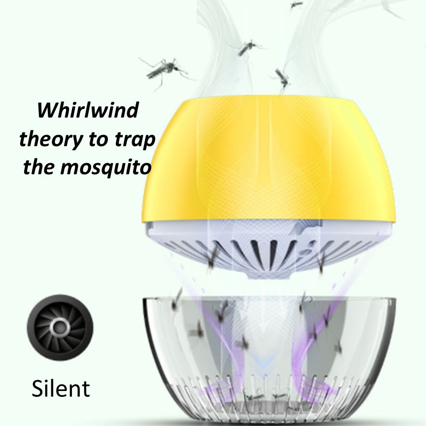 Indoor Mosquito Lamp Trap Attract Mosquito Repellent Lamp Mosquito Killer Lamp Perangkap Nyamuk