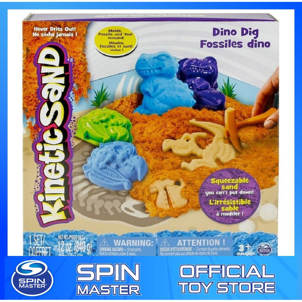 kinetic sand dino dig