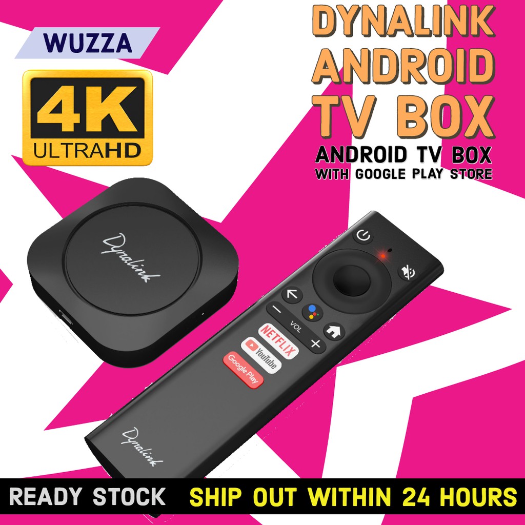 Dynalink Android Tv Box Android 10 Support Full Hd 4K Youtube Netflix ...