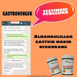 GOLAC GASTROVENGER PENAWAR/UBAT GASTRIK & PEDIH ULU HATI 