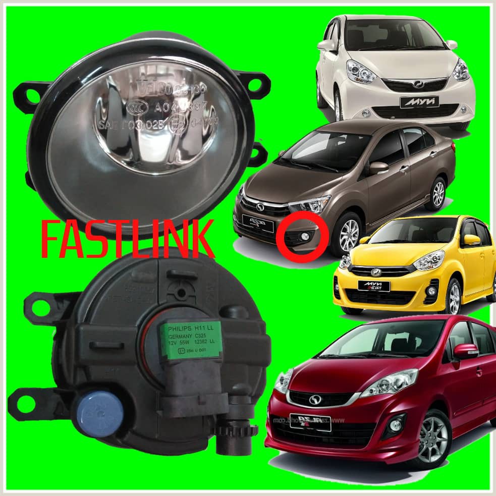 PERODUA MYVI 2011 ALZA NEW BEZZA FOG LAMP LAMPU BUMPER 