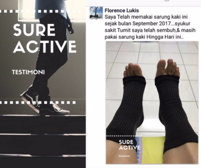 Ready Stock Stokin Merawat Sakit Tumit Tapak Kaki Kebas Kaki Sengal Kaki Shopee Malaysia