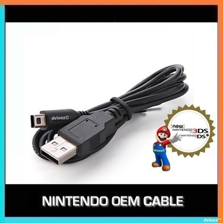 Nintendo New 2DS 3DS DSi NDSi XL LL OEM USB Power Charge Charging Cable