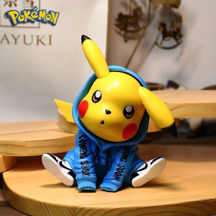 Pokemon Pikachu Tide Clothes Hand Made Car Decoration Pokemon Model Pokemon Doll神奇宝贝皮卡丘潮服手办车载摆件宝可梦模型宠物小精灵公仔礼物 Shopee Malaysia