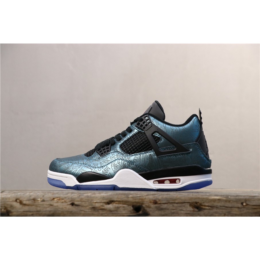 jordan 4 laser green