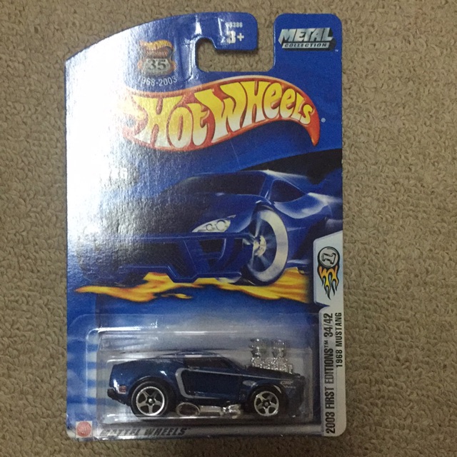 hot wheels first editions 1968