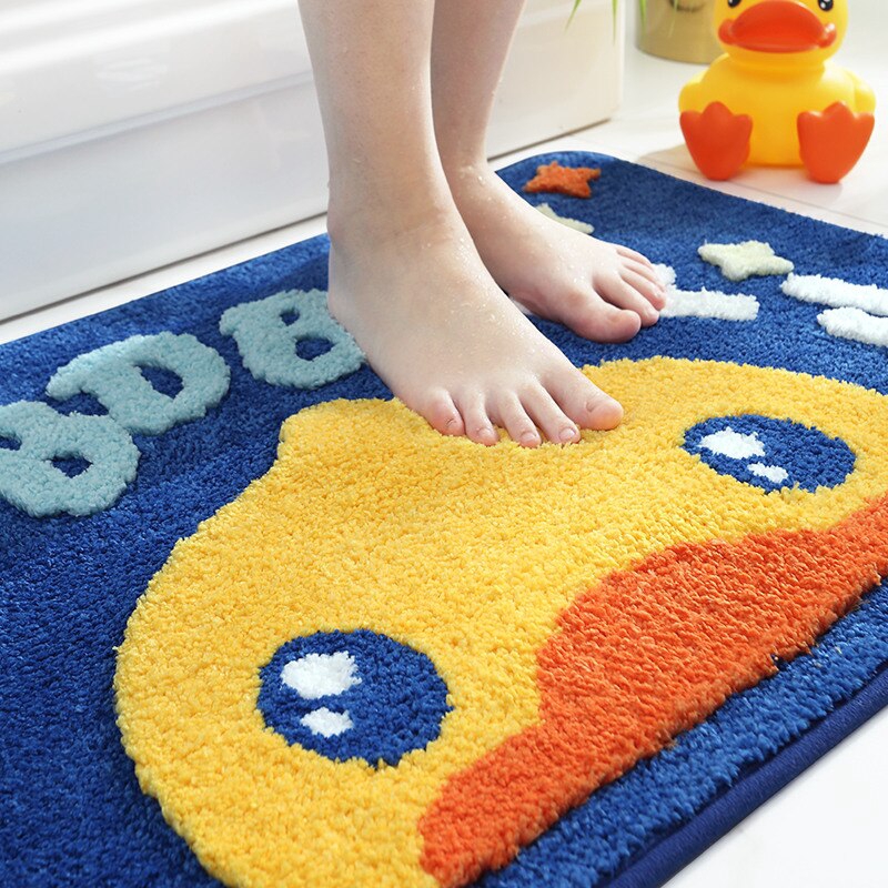 duck bath mat